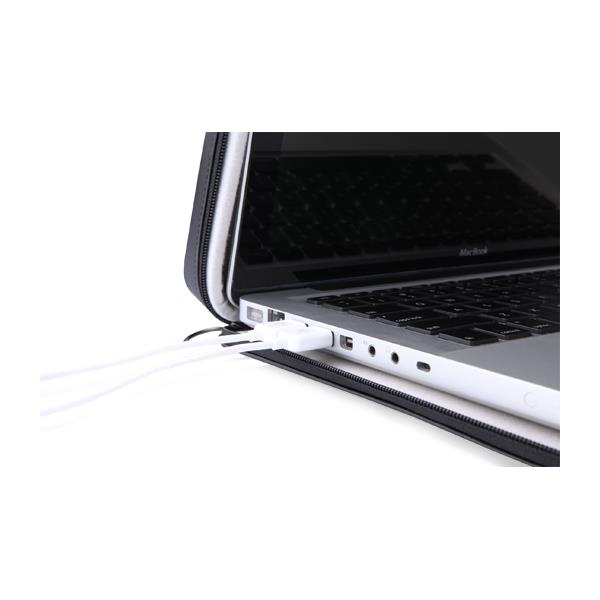 120874 Moshi 99MO010006 Moshi Codex for MacBook 13" sort metallic dataveske